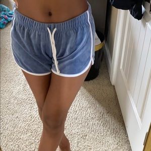 Blue Velvet shorts